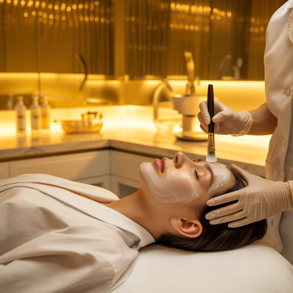 Chemical peel treatment at Skinlogy for acne, pigmentation and glowing skin results