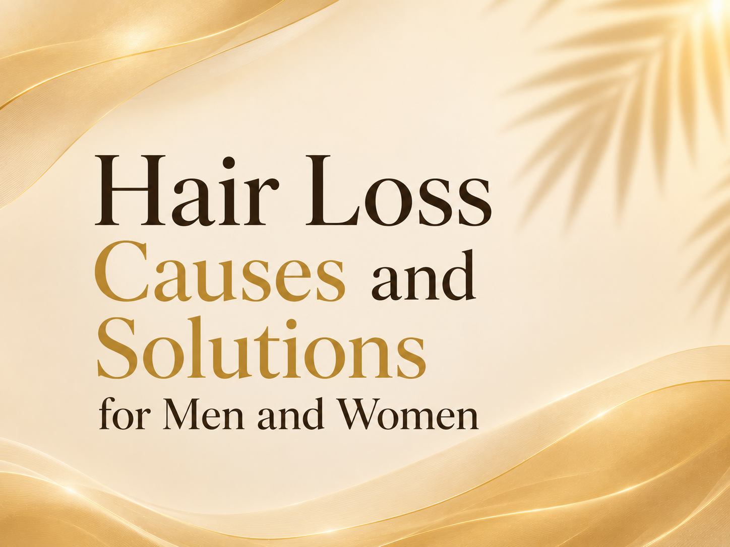 Illustration representing hair loss in men and women with visible thinning hair and scalp concerns, highlighting common causes and treatment solutions for healthier hair growth.