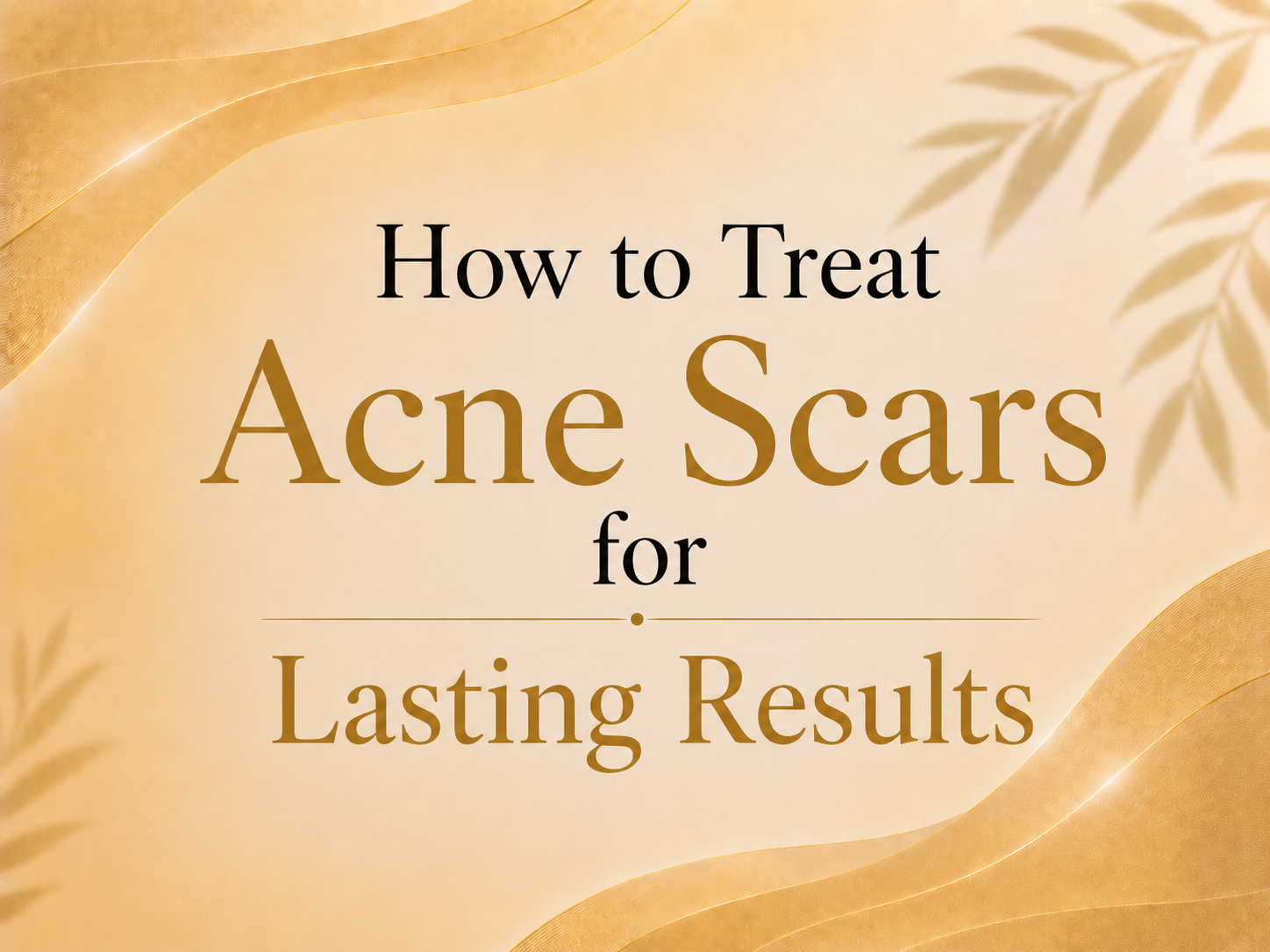 Person with visible acne scars on the face, representing effective treatments for reducing acne scars and improving skin texture.