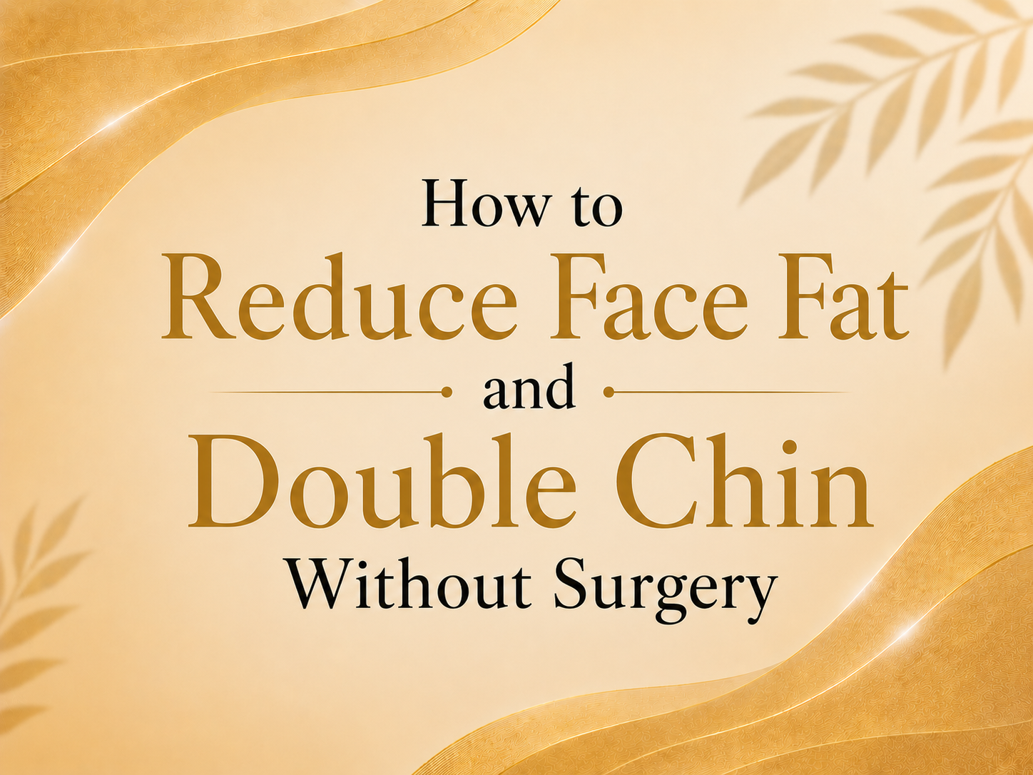 How to reduce face fat and double chin without surgery with expert treatment and skincare tips from Skinology Indore